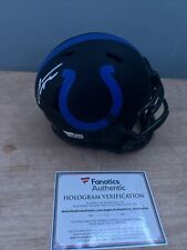 JONATHAN TAYLOR SIGNED COLTS ECLIPSE MINI HELMET FANATICS AUTHENTICATED picture