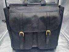 Vtg Leather DR Doctors Style Bag Luggage Large picture
