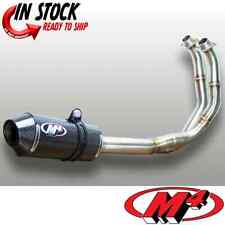 NEW YAMAHA R7 2021-2024 FULL SYSTEM M4 EXHAUST WITH CARBON FIBER MUFFLER picture