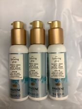Lot of 3 Pantene Hydrating Glow Serum Thirsty Ends Baobab Essence Pro V 3.2 oz picture