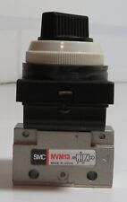 SMC NVM13 Mechanical Valve On Off Switch Great Used Mechanical Air Valve Set picture