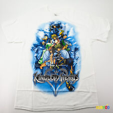 Vintage Kingdom Hearts Heroes Disney Game Mickey Goofy Donald T-Shirt Mens XL picture