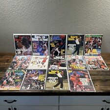 Michael Jordan Sports Illustrated & NewsWeek Magazines Lot of 15 picture