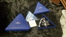 Swarovski 2014 Crystal Snowflake Christmas Ornament in Box picture