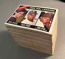 1966 Topps Baseball 176 Card Lot picture