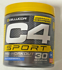 C4 Sport Pre-Workout 30 Servings Blue Raspberry 05/2024 picture