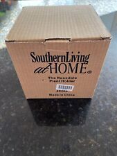 SOUTHERN LIVING At Home Rosedale Wrought Iron Planter Plant Holder Set 2 40400 picture