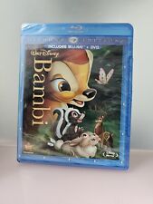 Walt Disney's - Bambi (Blu-ray/DVD, 1942, Diamond Edition) Brand New picture