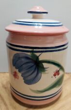 Gail Pittman Vintage Canister Jar Container Pottery 8 1/2