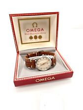 Vintage 35mm Time Piece Omega Men's Watch, Second Hand Dial, Manual Wind Up Case picture