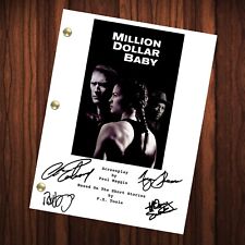 Million Dollar Baby Autographed Signed Movie Script Reprint Full Screenplay picture