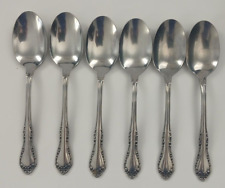 Imperial American Look Stainless Flatware 6 Place / Oval Soup Spoons picture