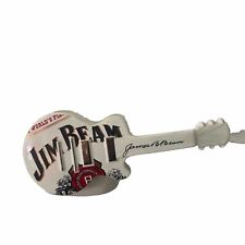 JIm Beam White Guitar Decanter ~ Made for IAJBBSC in Memphis 2004 picture