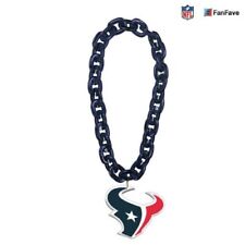 Houston Texans NFL Fan Chain Necklace Foam Made in USA 4 Colors picture