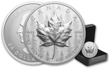2024 Canada Pulsating Forest Maple Leaf 1 Oz Silver Ultra High Relief Coin JP724 picture