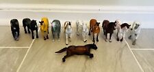 Lot of 11 Vintage FUNRISE 1988 Plastic Toy Horses picture