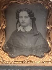 Young Woman Daguerreotype Dag Ninth Plate American Photograph Antique 19th C picture