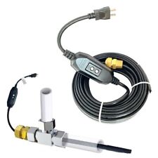 MAXKOSKO Heating Cable That Heats Water Pipes from Inside The Pipe 120V picture