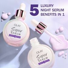 NEW Olay Super Serum NIGHT REPAIR - Power of 5 Luxury Benefits In 1 picture