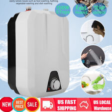 1500W 8L Mini Electric Tankless  Hot Water Heater Washing Shower Sink US picture
