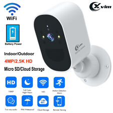 XVIM 4MP Wireless WiFi Security Camera Waterproof Battery Camera Home Sytsem picture