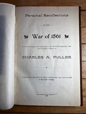War Of 1861, Charles Fuller VERY RARE 1906 1st Edition Excellent Condition picture