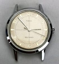 Vintage 1960's Timex Viscount Self-Wind Men's Watch Crosshair Dial picture