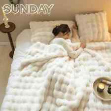 Warm Faux Fur Blankets Luxury Super Soft Plush Blanket Fluffy Throw Blanket picture