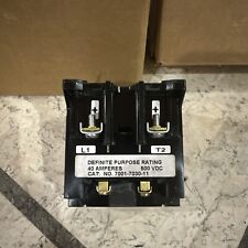 JOSLYN CLARK 40A 500VDC 2-POLE CONTACTOR 7001-7030-11 New In Box picture