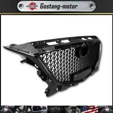 Front Grille Grill For Mazda 3 Axela 2014 2015 2016 Black Honeycomb Style picture