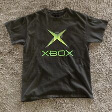 Original Xbox logo green black tee - Vintage Gaming Shirt Y2k Xbox 360 retro picture