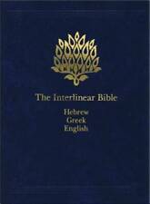 The Interlinear Bible: Hebrew-Greek-English (English, Hebrew and Greek E - GOOD picture