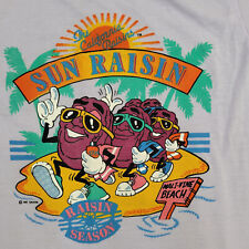 Vintage 1987 California Raisins Sport Grey T-shirt All size Gift fans picture