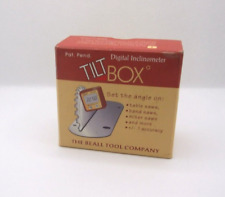 VINTAGE The ORIGINAL Beall Tool Co. Digital Inclinometer Tilt Box - NIB picture