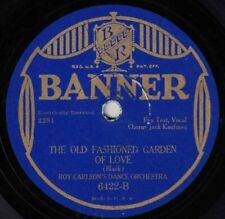 Roy Carlson DO / Frank Leithner Orch 78 Old Fashioned Garden of Love SH2G picture