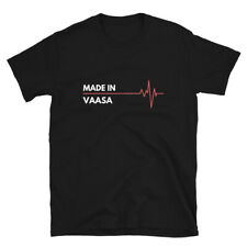 Made In Vaasa Finland City Of Birth Hometown T-Shirt picture