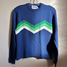 Vintage Gerry | S | wool chest striped woven y2k ski sweater vintage knits print picture