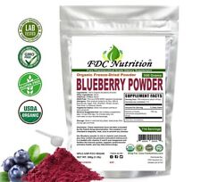 Pure Organic Blueberry Powder 17.6oz (500 Grams) - Pure, Gluten Free- Freeze Dry picture