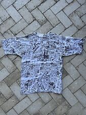 Vintage 80s Keith Haring Tee Shirt AOP Single Stitch Size Large picture