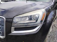 Used Left Headlight Assembly fits: 2015 Gmc Acadia w/o HID Left Grade C picture