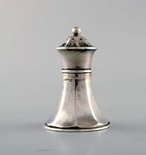 English pepper shaker in silver. Late 19th century.  picture