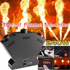 3Head 240W DMX Flame Thrower Effect Fire Stage Machine Party Projector DJ Show picture