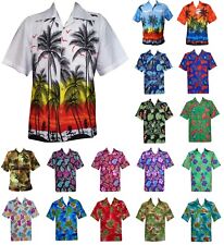 Men's Hawaiian Shirts Beach Short Sleeve Shirt Summer Party Vintage Aloha Shirts picture