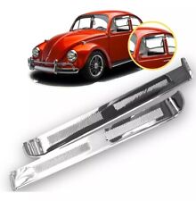 Stainless Steel Mark Window Vent Shades VW Bug Beetle 1953-64 2 pcs Set T1 Pair picture