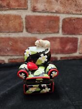 Mary Engelbreit Enesco Chair w/ Heart & Cat Hinged Trinket Box 1998 picture