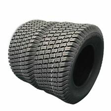 Two 22x11.00-10 22x11-10 22x11x10 Lawn Mower Tractor Turf Tires 4 Ply Rated picture