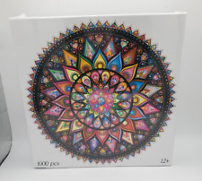 Bgraamiens Puzzle Geometric Colorful Mandala 1000 Piece Creative picture