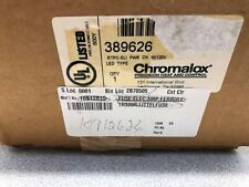 NEW IN BOX CHROMALOX HEAT TAPE TERMINATION ENCLOSURE WITH POWER LIGHT 389626 picture