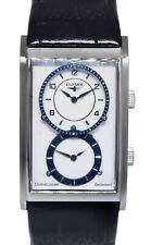 Elysee Dual Time Stainless Steel Large Mens Quartz Germany Watch 82001 picture