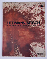 Herman Nitsch Das Orgien Mysterien Theater Exhibition July 4 - August 19 Wien picture